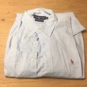 Polo LS Button Down Dress Shirt 16.5-34.